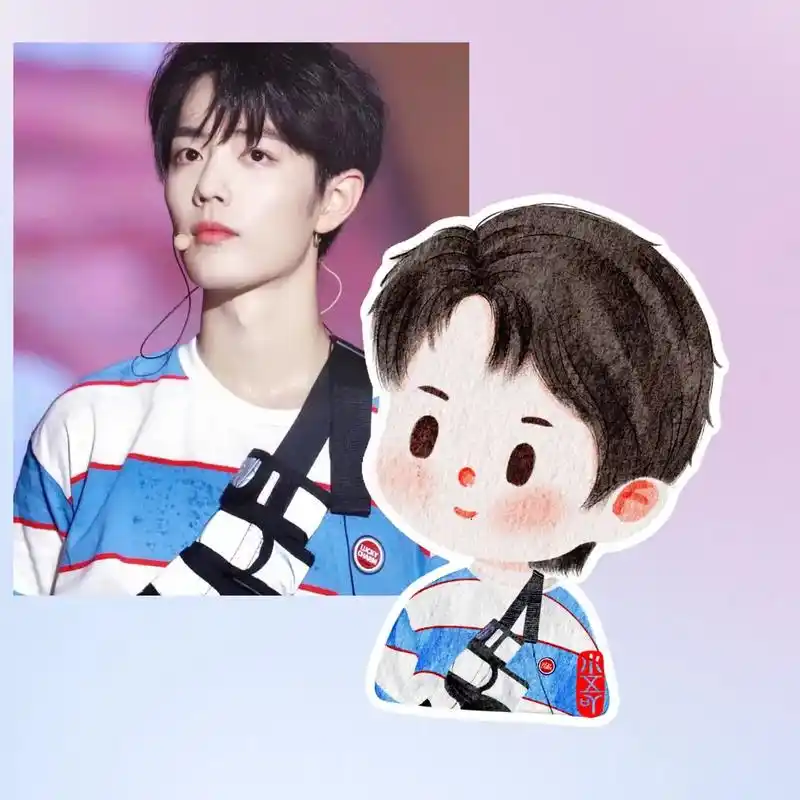 肖战q萌萌的.战哥还是那么可爱96大家一起来安利吧,冲有 - 抖音