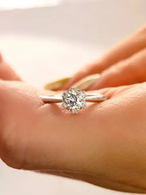 只花8k73星芒30分钻戒78高颜值性价比夸爆