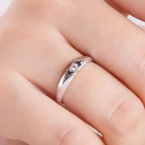 女对戒 心心相印/pt950铂金钻戒 女对戒 心心相印/pt950铂金钻戒 女