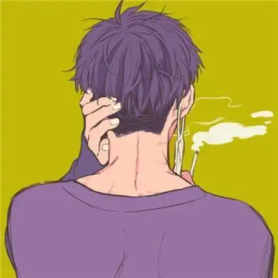 超帅气的男生手绘头像大全 人生如梦我总失眠