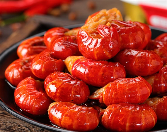 好吃停不下来红小厨麻辣小龙虾尾252g7盒997元抄底