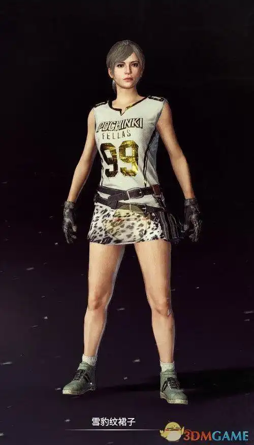 雪豹纹裙子最后祝玩家们大吉大利,今晚吃鸡,在新的通行证系统推出后