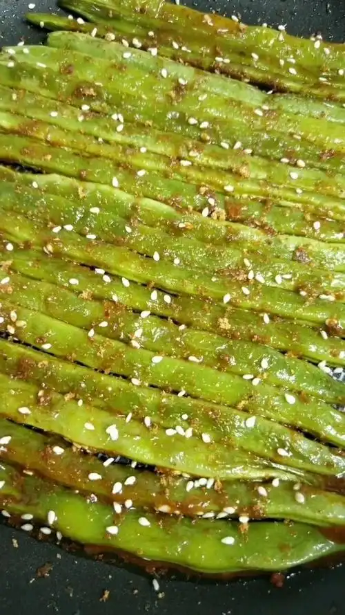 非常好吃的烤豆角,你学会了吗?