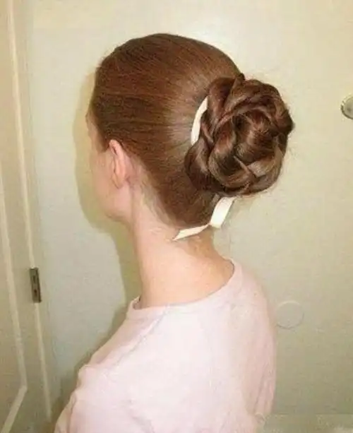 盘头发的步骤(3款女士简单盘发,步骤图解,优雅大气,女人味十足)