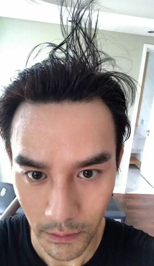 当红男星素颜照张翰认不出最自然的是韩国的他