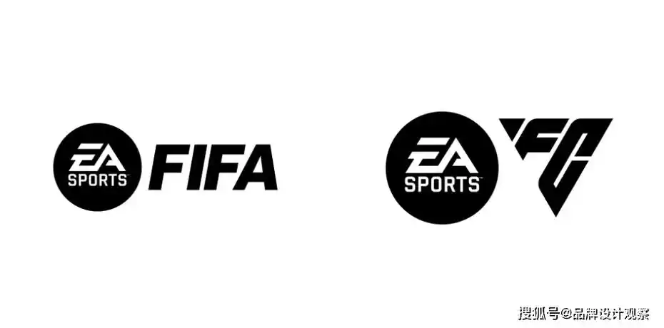ea 重塑品牌,推出《ea sports fc》游戏全新 logo!_标志_字体_vi