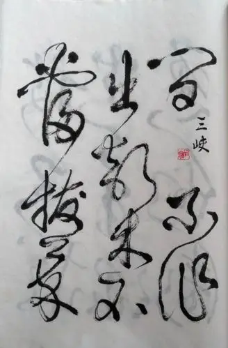 《狂草书法》,作者:杨守昆