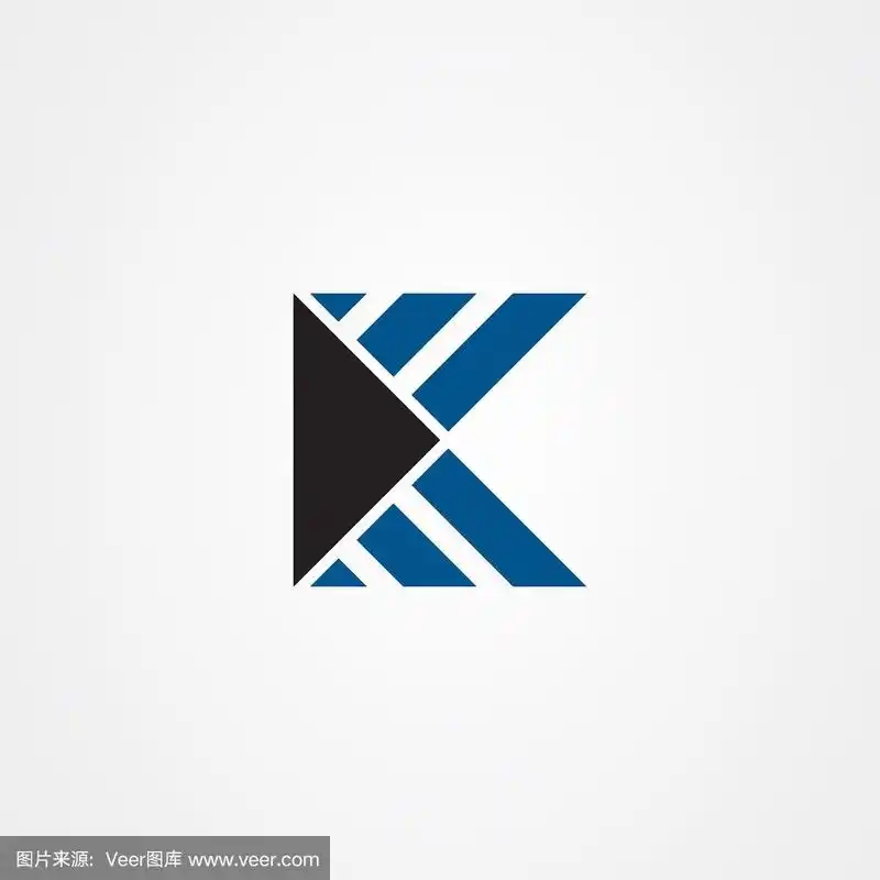 字母k标志矢量设计