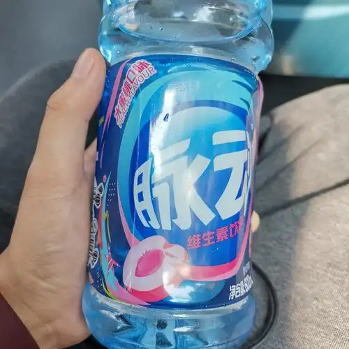 这个水蜜桃口味的脉动