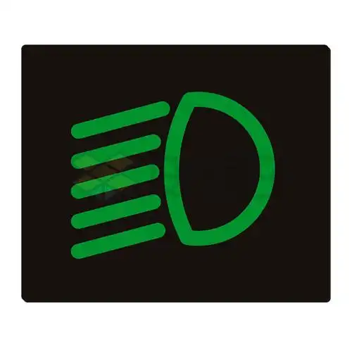 设计盒子/素材用途/标志logo/近光灯自适应前照灯系统汽车仪表盘指示