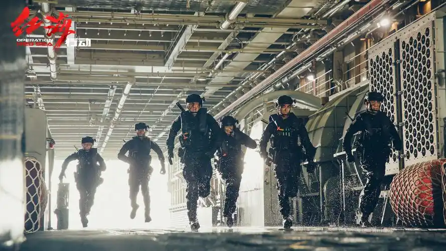 《红海行动》登顶单日票房冠军 林超贤张译路演