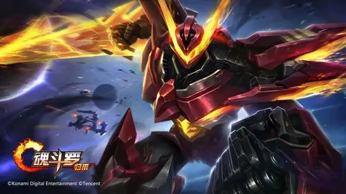 《魂斗罗:归来》炫酷机甲风桌面壁纸