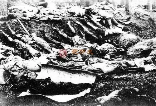 武昌起义中遭满清虐杀的革命军