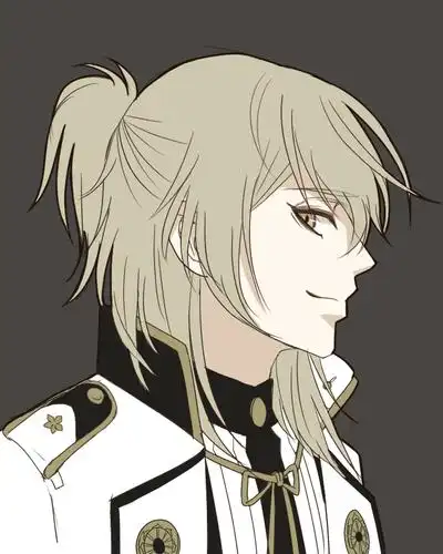 刀剑乱舞 刀剑男士 发型系列-长发 髭切 绘师:优起(pixiv id=12104609