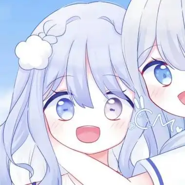 可爱萝莉动漫闺蜜头像图片