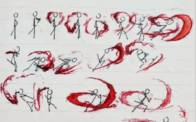 火柴人手翻画技能设计 月草稿