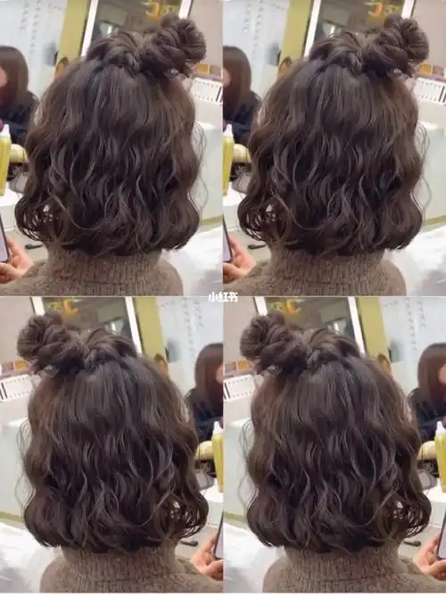 短发这样烫才好看!法式烫出门就被人夸!