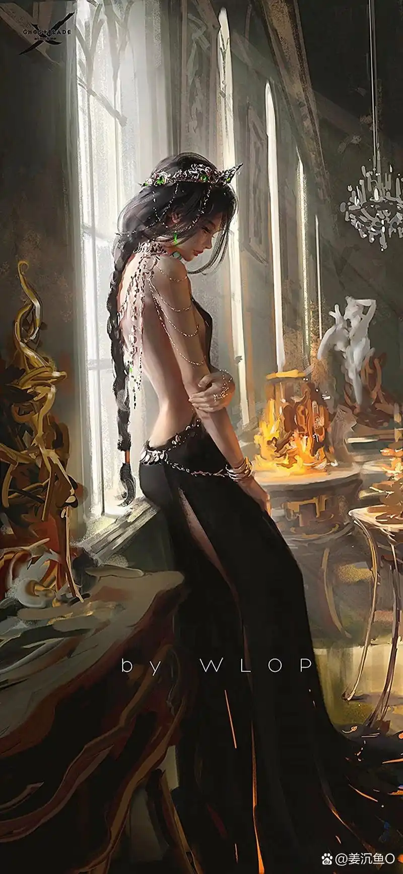 鬼刀壁纸#鬼刀冰公主