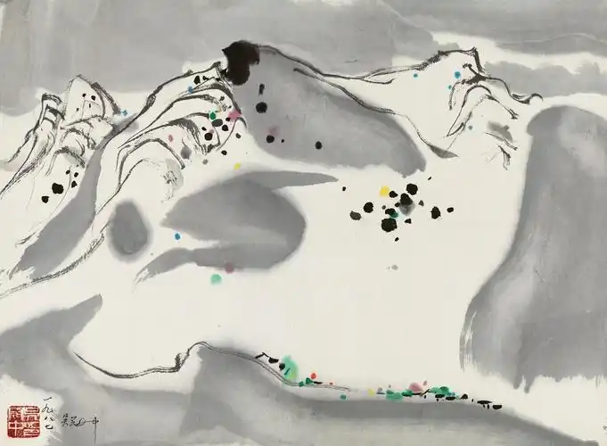 吴冠中先生--玉龙雪山 - 千家诗 - 博客园