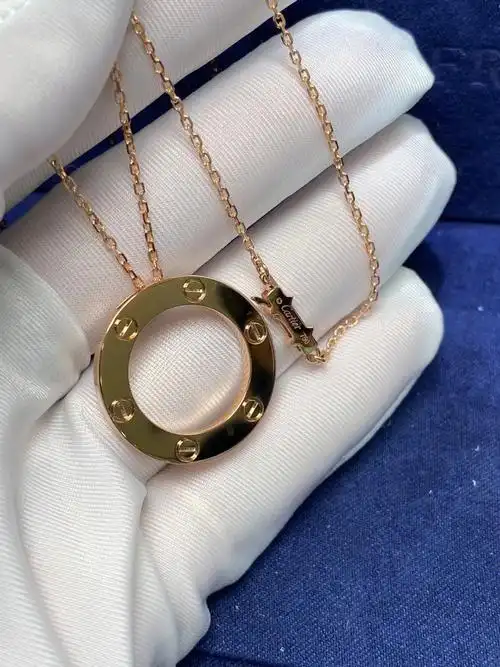 卡地亚大饼项链