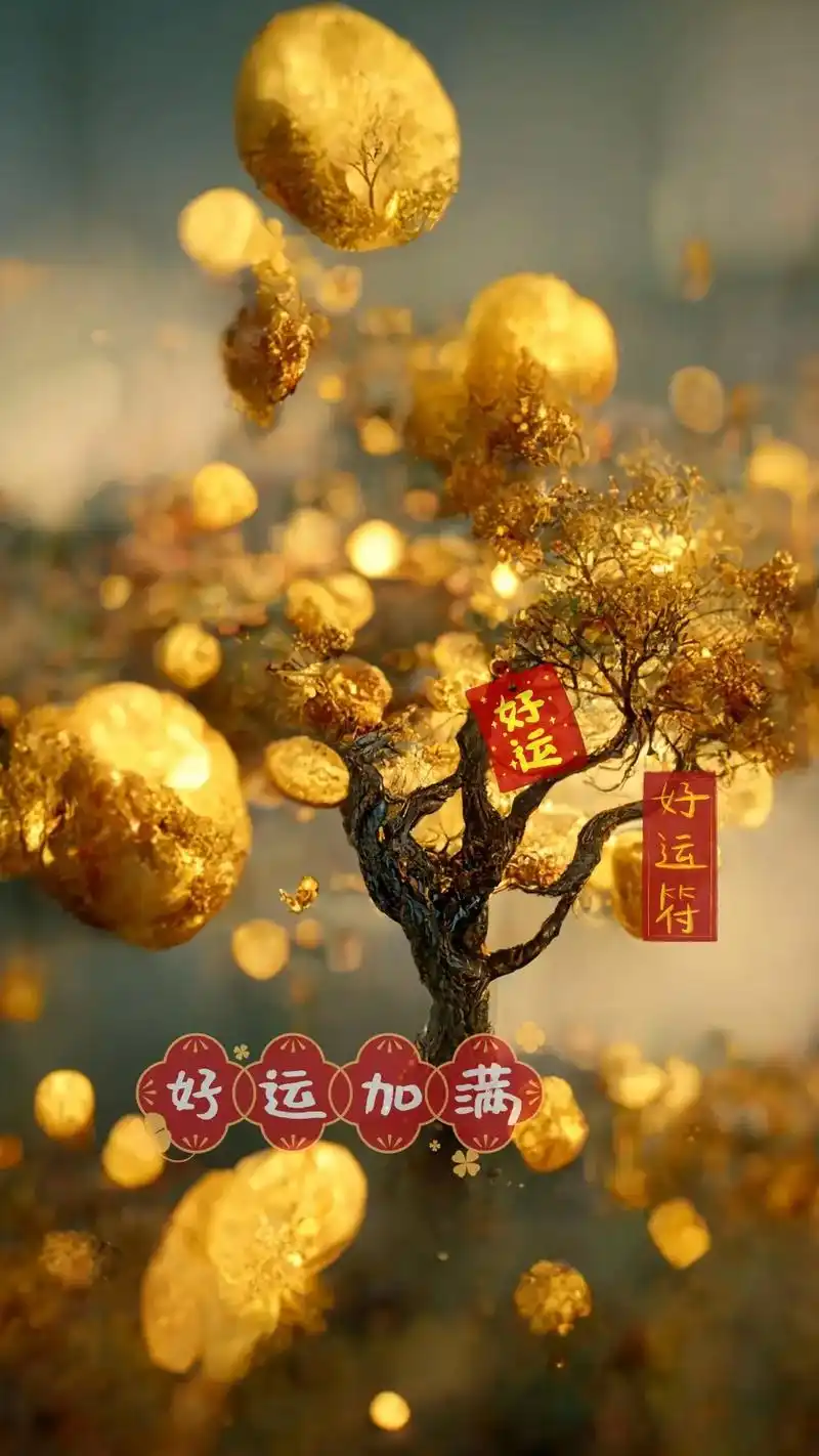 作品好不好不重要,重要的是我只送你们六个字:好运,发财,暴富 - 抖音