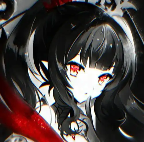 女生超拽头像卡通