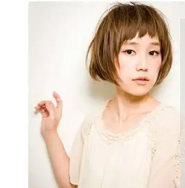 咖啡色发型图片 时尚百搭更吸睛|短发|染发|刘海|卷发_网易订阅