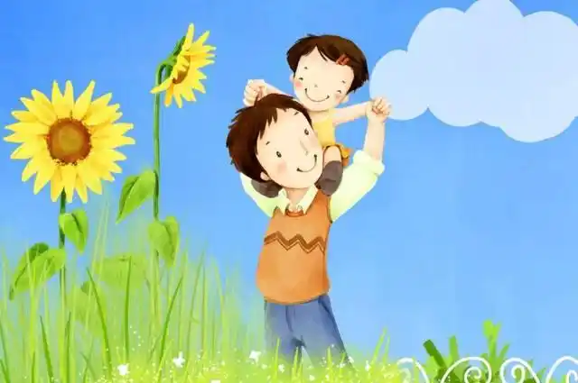 有的家庭中,父亲母亲的教育