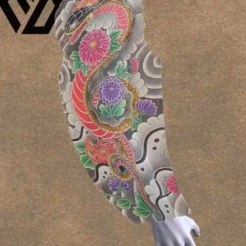 老传统花臂素材_纹身吧社区 - 纹身大咖