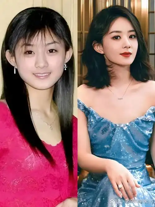 赵丽颖整容前赵丽颖鼻子前后对比照赵丽颖成名前图片赵丽颖被区别对待
