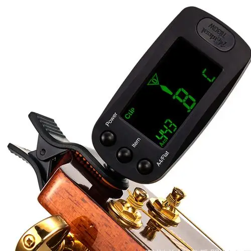 吉他调音器 民谣吉他电子吉他液晶夹式校音器 吉他配件调音器