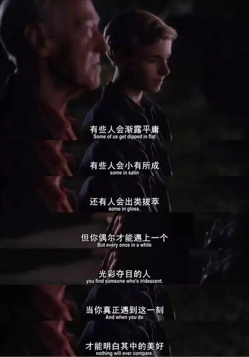 怦然心动|有一天你会遇见一个闪闪发光的人,那时一切都不重要了