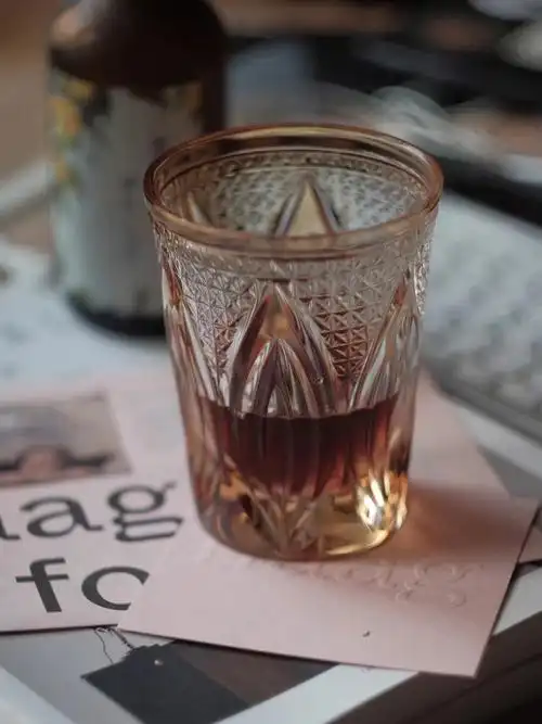 水晶威士忌酒杯客返图