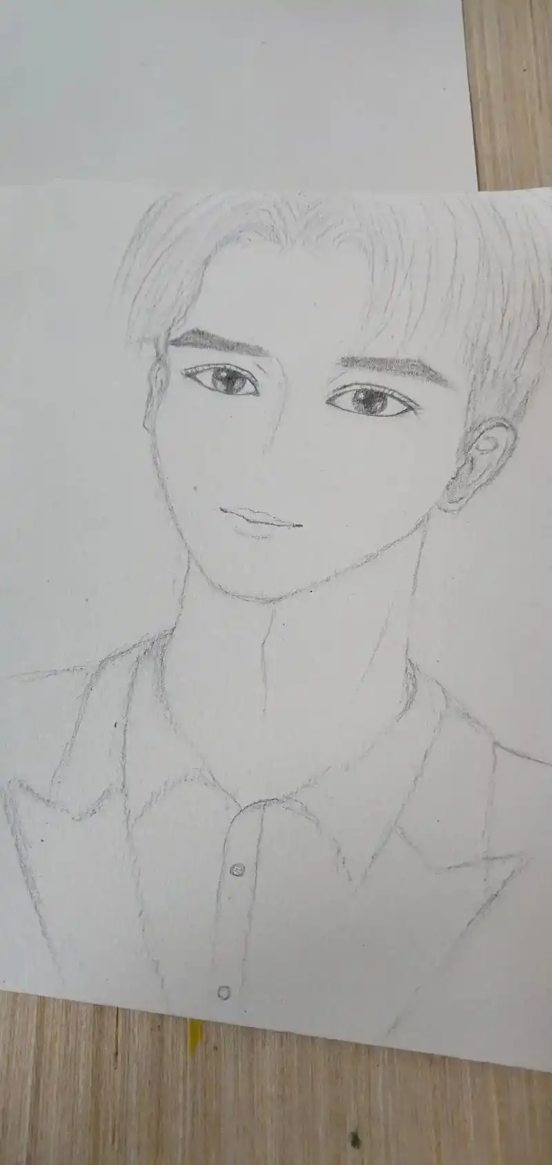 这几天的#想画就画 #纸上独白 #人物肖像 原创线稿走一波 - 抖音