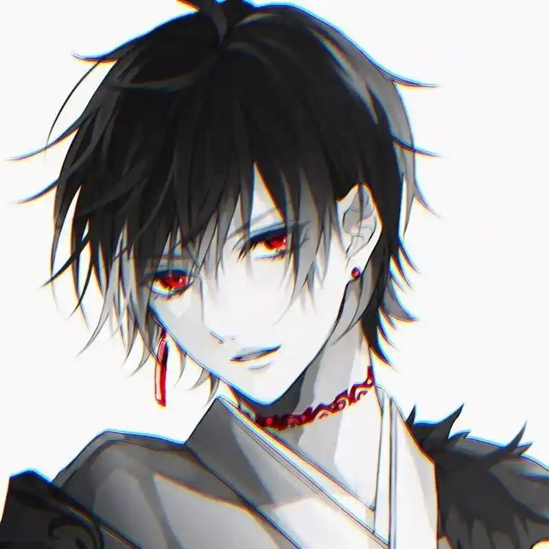 ins风个性黑白/动漫男生头像/渣男海王奶狗