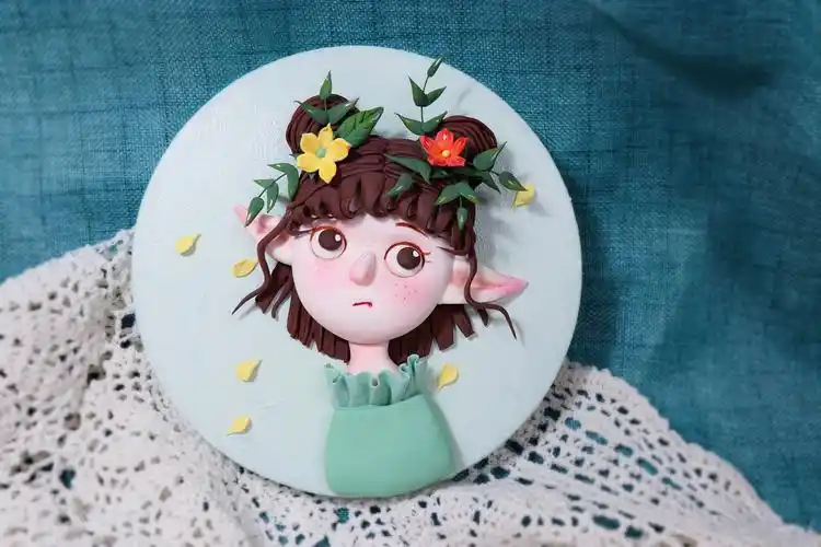 超轻粘土浮雕画