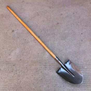 西普顿燕南钢锹007加厚锰钢尖头铁锨挖土铁锹铲子家用农用工地铲绿色