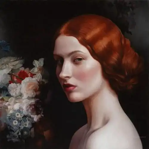 英国画家玛丽·简·安塞尔的人体油画,超越照片的美感!|艺术_网易订阅