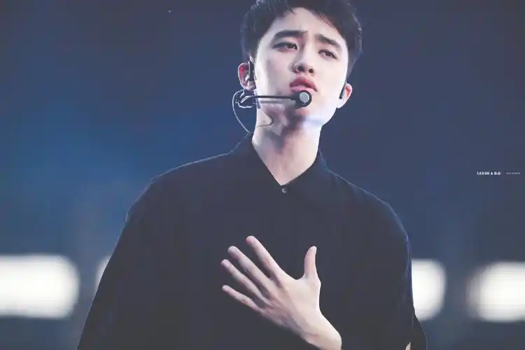 exo 170527-28 三巡首尔 都暻秀 黑衫