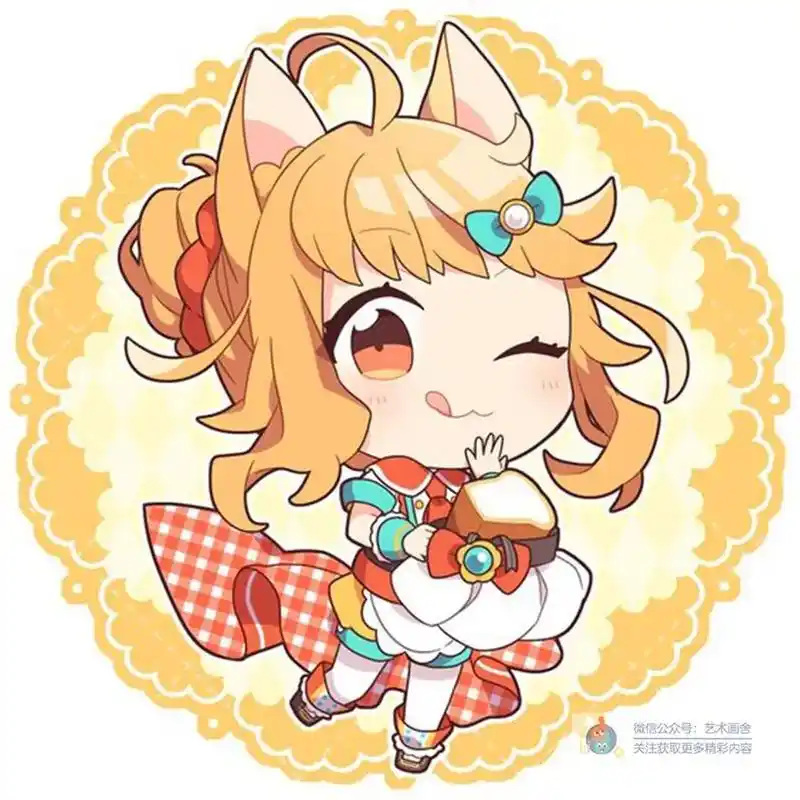 q版动漫|超可爱萌系女生,高清素材大放送!