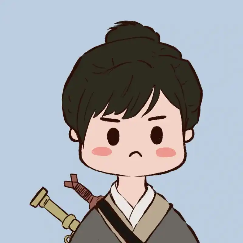 原创q版李逍遥人物头像~ 李逍遥:等一切结束后~我们就去游山玩水~吃遍