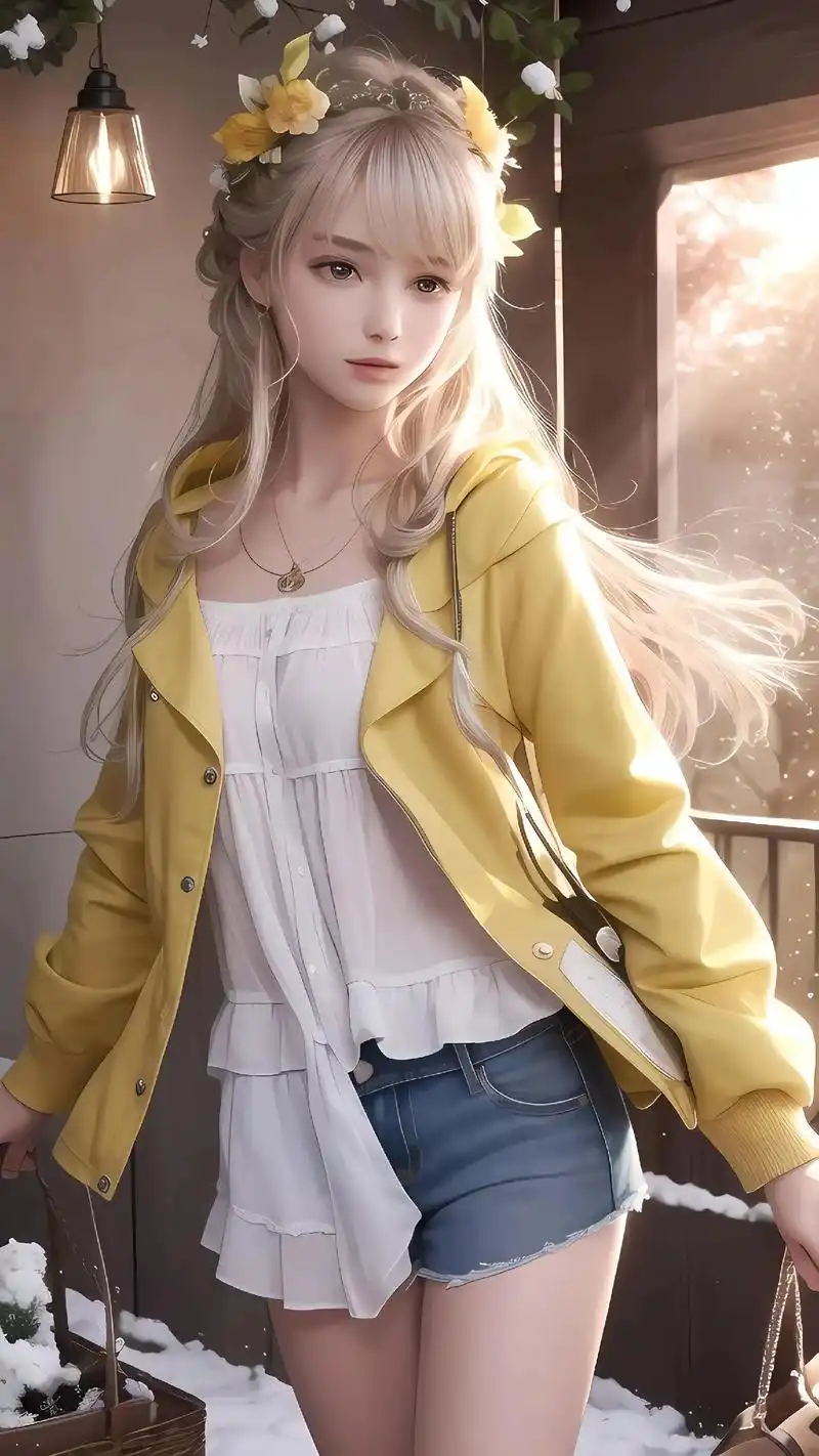 二次元美图壁纸大全 #甜系女孩 #春天的第一条仙女裙 #次 - 抖音