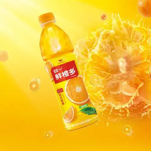 统一鲜橙多橙汁饮料450ml