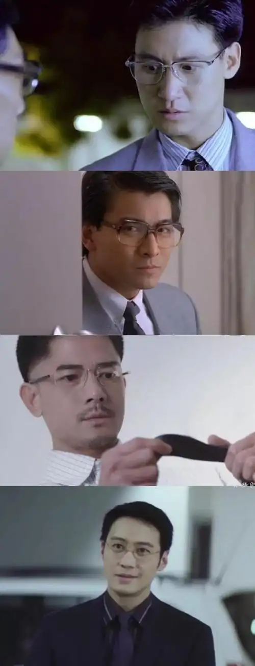 看了香港演员戴眼镜突然明白了什么叫斯文败类