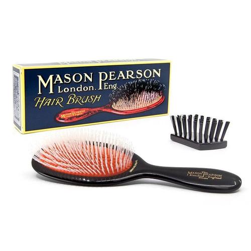 英国mason pearson梳子medium中号通用纯尼龙气垫梳黑色