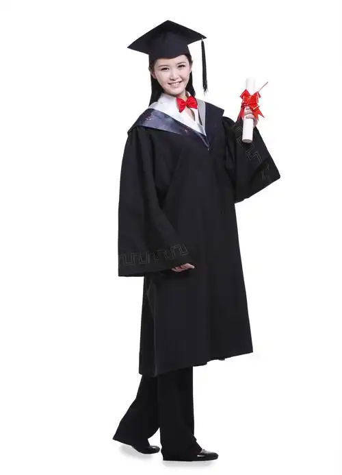 学士毕业包邮服文理工科帽学士学位垂布礼服博士学生校服