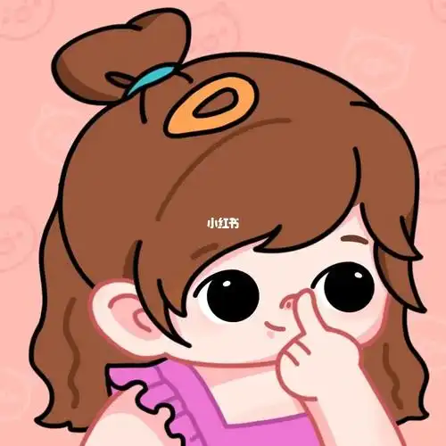 q版头像可爱的猪猪女孩