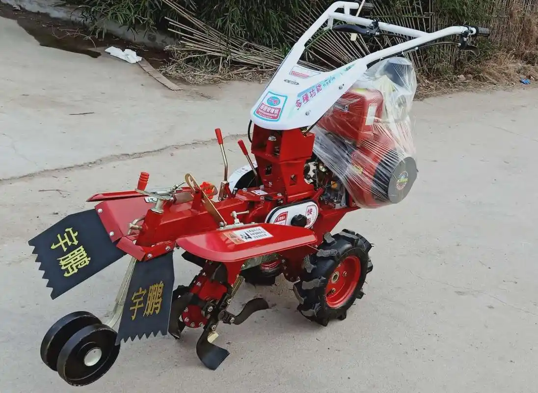 柴油开沟培土机,当下流行小型农用机械之一!
