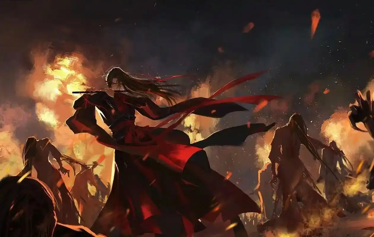 忘羡 #魔道道友 "夷陵老祖魏无羡死了,真是大快人心"魏无