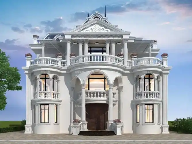 农村建房图纸_农村别墅设计图纸_双拼小别墅设计-别墅大师